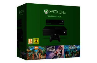 Xbox One 500GB Console with Kinect and 3 Games